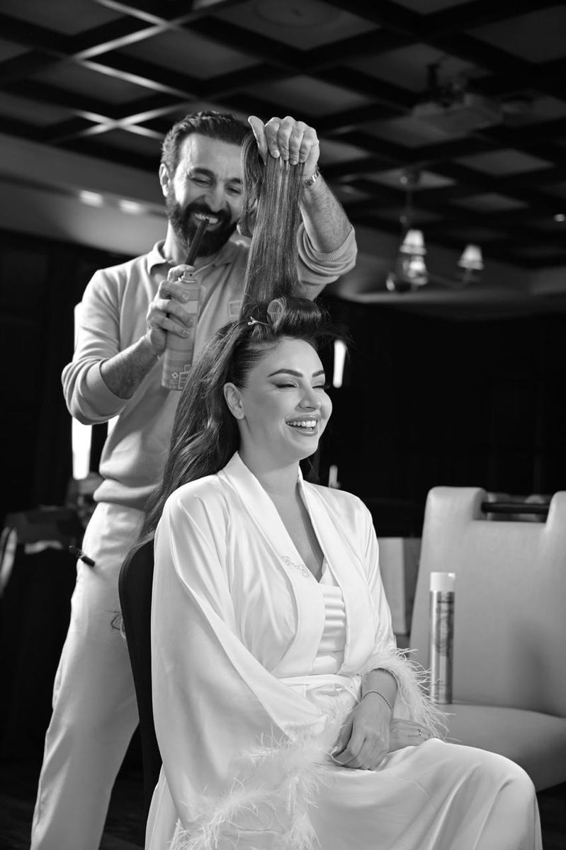 Bridal hair and make-up at Laurance